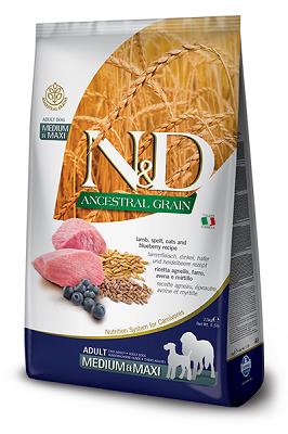 N&D LOW GRAIN DOG MED/MAX AGNELLO 12 KG
