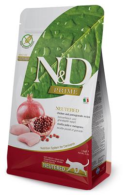 N&D PRIME CAT POLLO NEUTERED 1,5 KG
