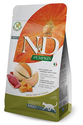 N&D PUMPKIN GATTO ANATRA E MELONE 300 GR