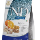 N&D OCEAN GATTO LOW GRAIN MERLUZZO 300 GR