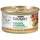 GOURMET NATURE'S CREATIONS RICCO DI TACCHINO CON PIN E PASTINACA GR 85