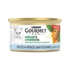 GOURMET NATURE'S CREATIONS PESCE DELL'OCEANO GUARNITO CON SPINACI RISO GR 85