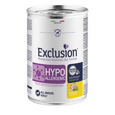 EXCLUSION HYPO QUAGLIA E PISELLI 400 GR