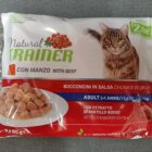 FLOWPACK CAT BUSTA 4X85G MANZO NATURAL TRAINER
