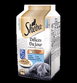 SHEBA DELICES DU JOUR RAFFINATA 6X50 G SELEZIONE DEL MARE