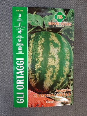 BUSTA ORTO MAXI ANGURIA CRIMSON SWEET MAXI