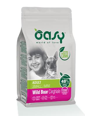 DRY DOG OAP ADULT SMALL/MINI CINGHIALE KG 2,5 OASY