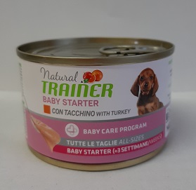 BABY STARTER UMIDO G 140 TACCHINO NATURAL TRAINER
