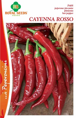 PEPERONCINO PICCANTE CAYENNA ROSSO