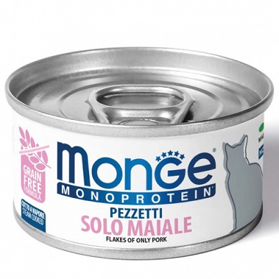 PEZZETTI MONOPROTEICO MAIALE  G 80 MONGE