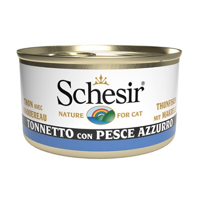 CAT TONNETTO CON PESCE AZZURRO GR 85 SCHESIR
