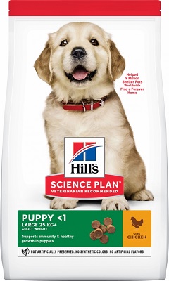 SP DOG PUPPY  LARGE 12 KG POLLO