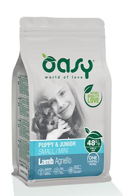 DRY DOG OAP PUPPY SMALL/MINI AGNELLO KG 2,5 OASY