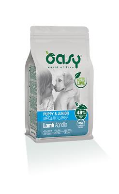 DRY DOG OAP PUPPY MEDIUM/LARGE AGNELLO KG 2,5 OASY