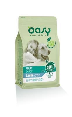 DRY DOG ADULT LARGE AGNELLO KG 12 OASY