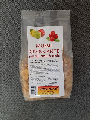 MUESLI CROCCANTE ALLA MELA GR.250