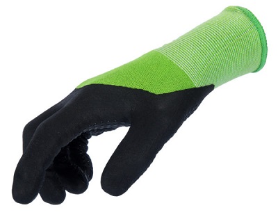 GUANTI IN FIBRA DI BAMBU' 8/S NERO STOCKER