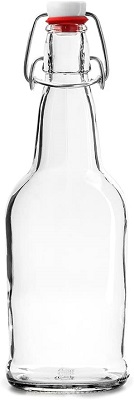 BOTTIGLIA VETRO TAPPO MECCANICO ML.40