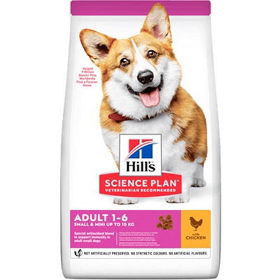 SP CANINE ADULT SMALL E MINI POLLO 300 GR