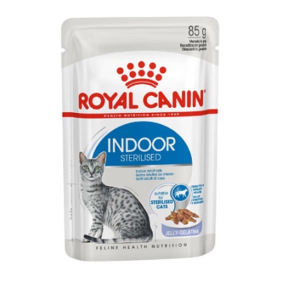 FHN W INDOOR STERILISED JELLY 85 GR ROYAL CANIN