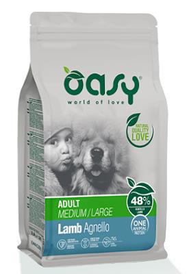 DRY DOG OAP ADULT M/L AGNELLO KG 2,5 OASY