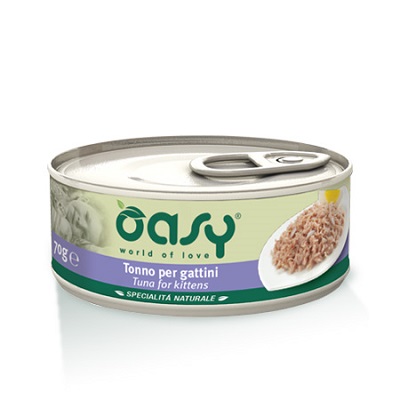 WET CAT LATTINA 150 G TONNO PER GATTINI OASY