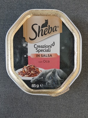 SHEBA G 85 CREAZIONI SPECIALI IN SALSA CON OCA