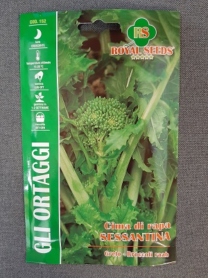 BUSTA ORTO CIMA DI RAPA SESSANTINA