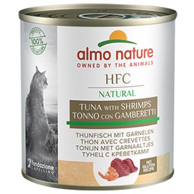 HFC NATURAL CATS GR.280 TONNO E GAMBERETTI ALMO NATURE