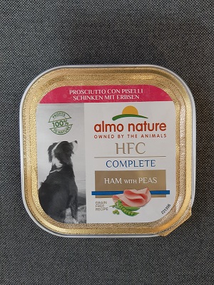HFC COMPLETE DOGS GR 85 PROSCIUTTO CON PISELLI  ALMO NATURE