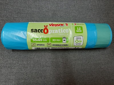 SACCO RIFIUTI 55X65 PZ 12
