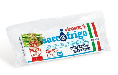 SACCOFRIGO 28X40 PZ 25 VIROSAC
