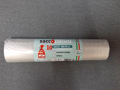 SACCO RIFIUTI 80X70 PZ 10 VIROSAC