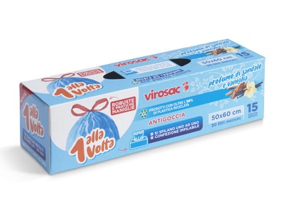 SACCO RIFIUTI 50X60 PZ 15 VIROSAC