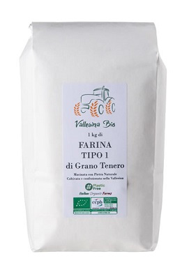 FARINA TIPO 1 KG 1 VALLESINA BIO
