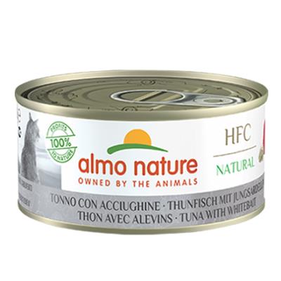 HFC NATURAL CATS 150 GR TONNO CON ACCIUGHINE ALMO NATURE