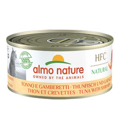 HFC NATURAL CATS 150 GR TONNO E GAMBERETTI ALMO NATURE
