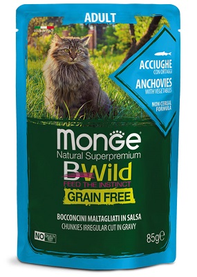 BWILD BUSTA ADULT ACCIUGHE CON ORTAGGI GR 85 MONGE