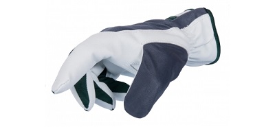 GUANTI INVERNALI IN PELLE BIANCA TG. XL STOCKER