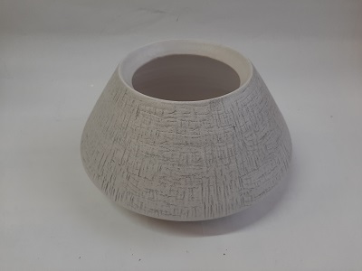 VASO UFO ORCHIDEA DIAM 12 CM 24 H 13 BIANCO CORINO