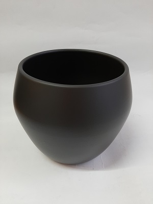 CASPO ALICE CM 15 H 13 DIAM 11,5 ANTRACITE MAT CORINO