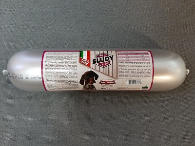SALAMOTTO X CANI TACCHINO/ORZO/CARNE GR.800