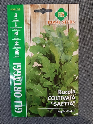 BUSTA ORTO RUCOLA COLTIVATA SAETTA MAXI