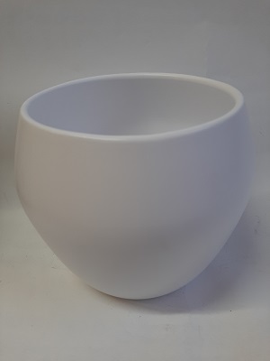 CASPO ALICE CM 15 H 13 DIAM 11,5 BIANCO MAT CORINO