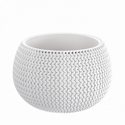 CIOTOLA SPLOFY C/INSERTO CM 37 H 21 BIANCO CORINO