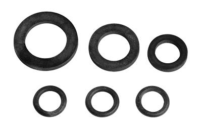 SET GUARNIZIONI PIATTE E AD ANELLO GARDENA (3+3pz.)