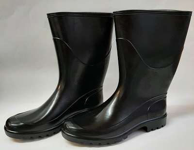 STIVALI GOMMA TRONCHETTO DONNA NERI TG.40