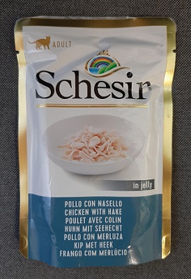 CAT ADULT BUSTA G 85 POLLO CON NASELLO SCHESIR