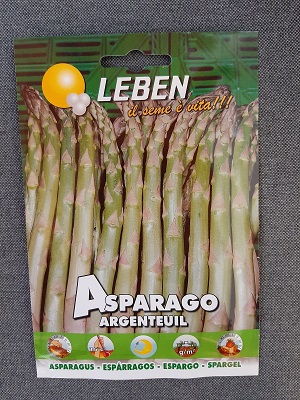 BUSTA ORTO ASPARAGO ARGENTEUIL LEBEN