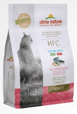 HFC CAT 300 GR ADULT STERILIZED SALMONE ALMO NATURE